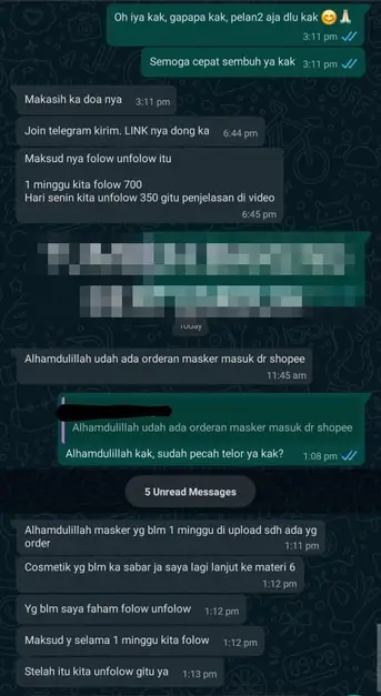 1 minggu langsung pecah telor